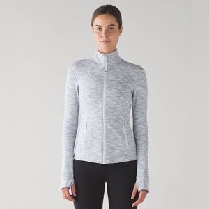 Lululemon Light Grey Women's Define  Jacket  Size 10 Wee Are From Space Nimbus